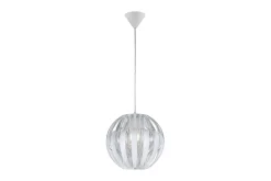 Pumpkin Pendellampe 30 cm 1xE27 hvit
