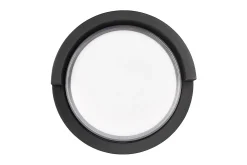 Puno LED-Vegglampe Pyöreä Mattsvart