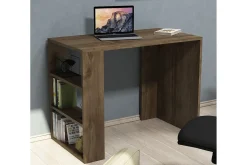 Puqa Design Skrivebord 90 cm med Oppbevaringshyller
