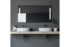 Purnuvara Baderomsspeil 60 cm LED-Lys