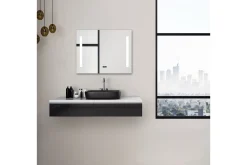 Purnuvara Baderomsspeil 60 cm LED-Lys