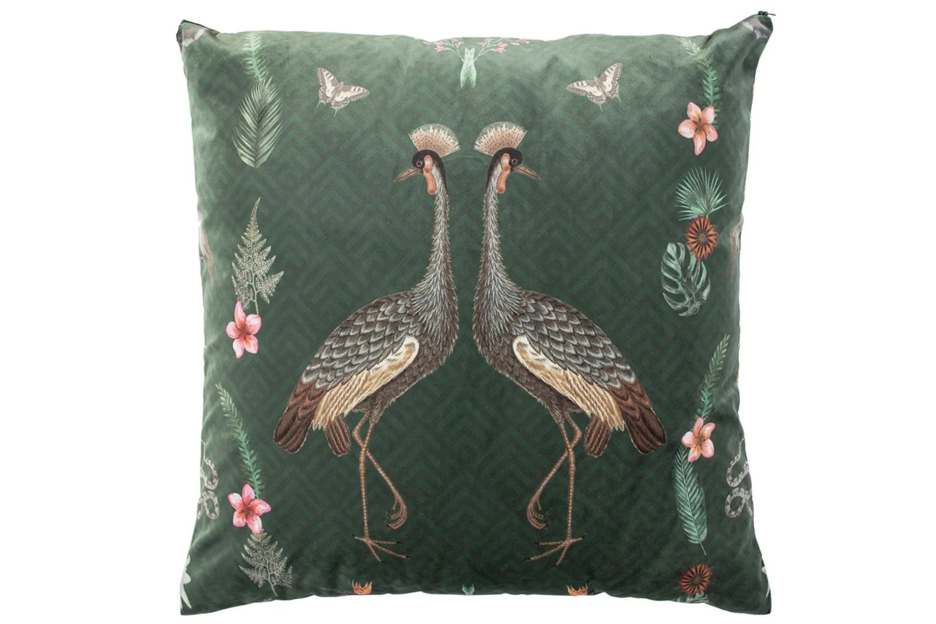 Pute Holly 65x65cm Tropiske Fugler
