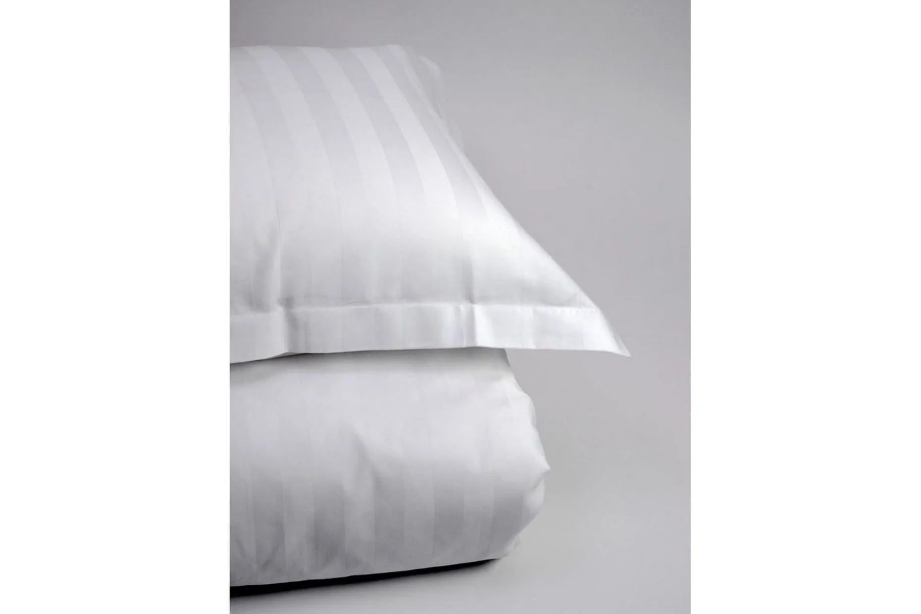 Putetrekk Hotell Satinstripe