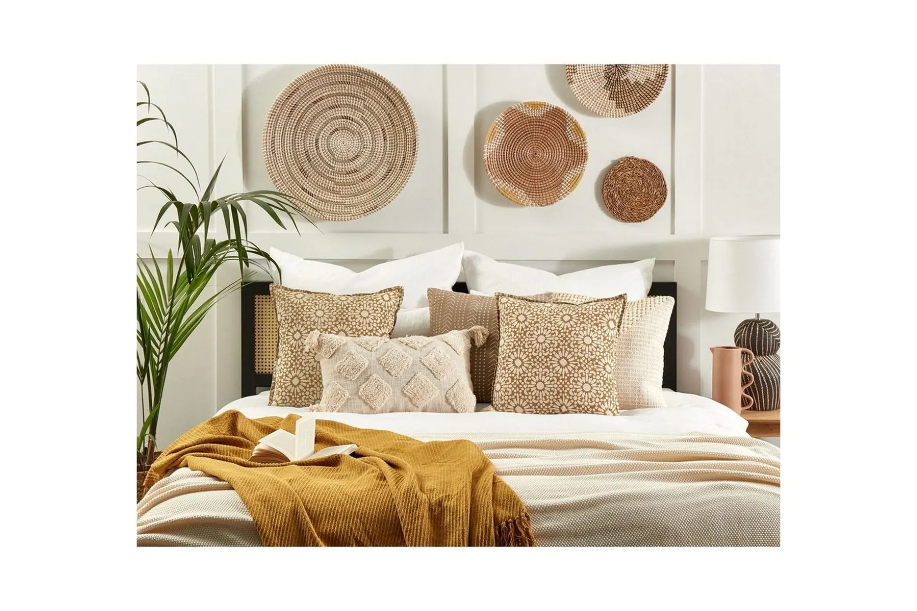 Pynteputer Ceiba sett av 2 Beige