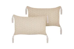 Pynteputer Hakone sett med 2 Beige, Rektangulær