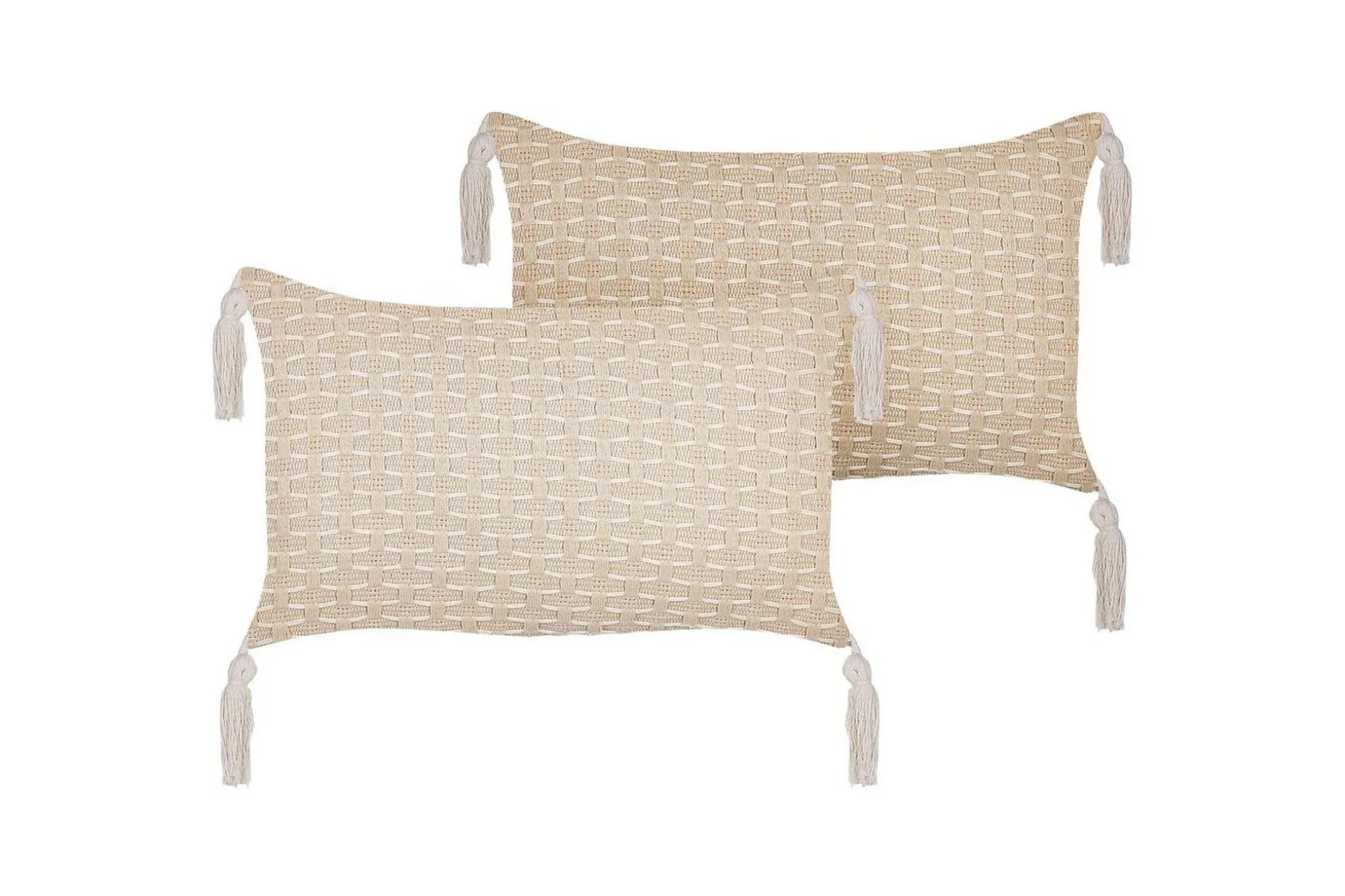 Pynteputer Hakone sett med 2 Beige, Rektangulær