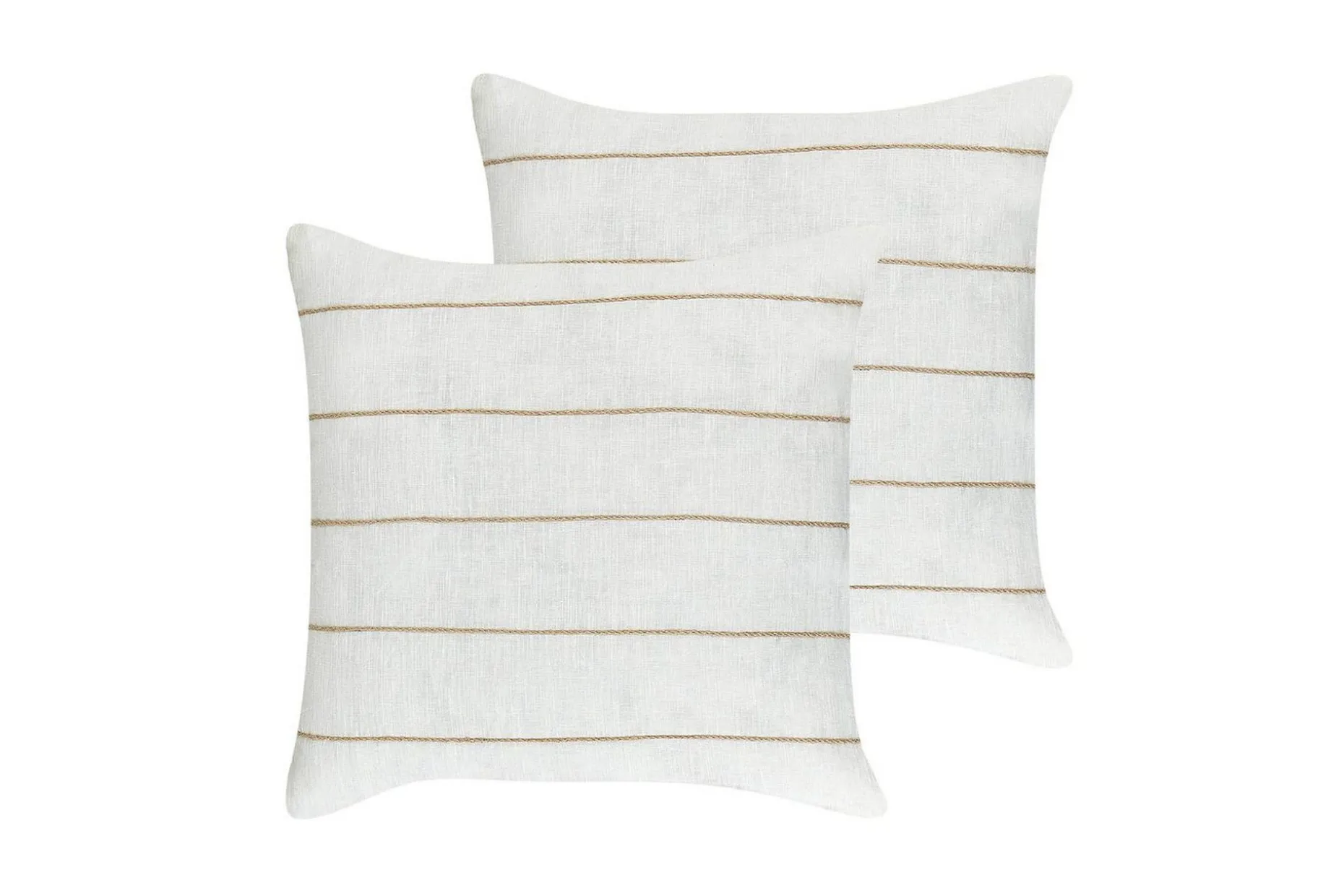 Pynteputer Milas sett med 2 Hvit/Beige