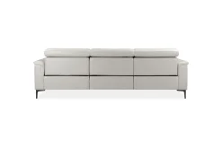 Reclinersofa med hjørne Loft24 Hjørnesofa 3-seters Lund Cream White Vänster