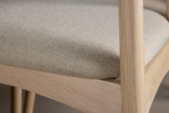 Rektangulær spisegruppe Tyresö 220 cm med 6 Ven stoler
