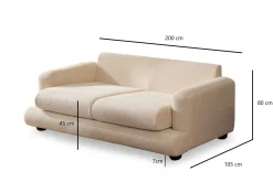 Relento Sofa 2-seter