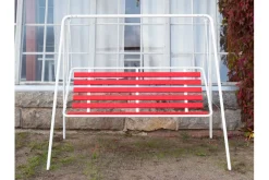 Retro 3-seter Hammock hvit ramme