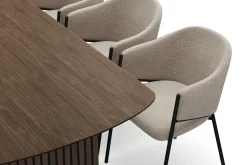 Richeto spisebord 210 cm med 6 Filip spisestoler