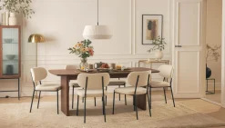 Richeto Spisebord Røkt Eik 240 cm