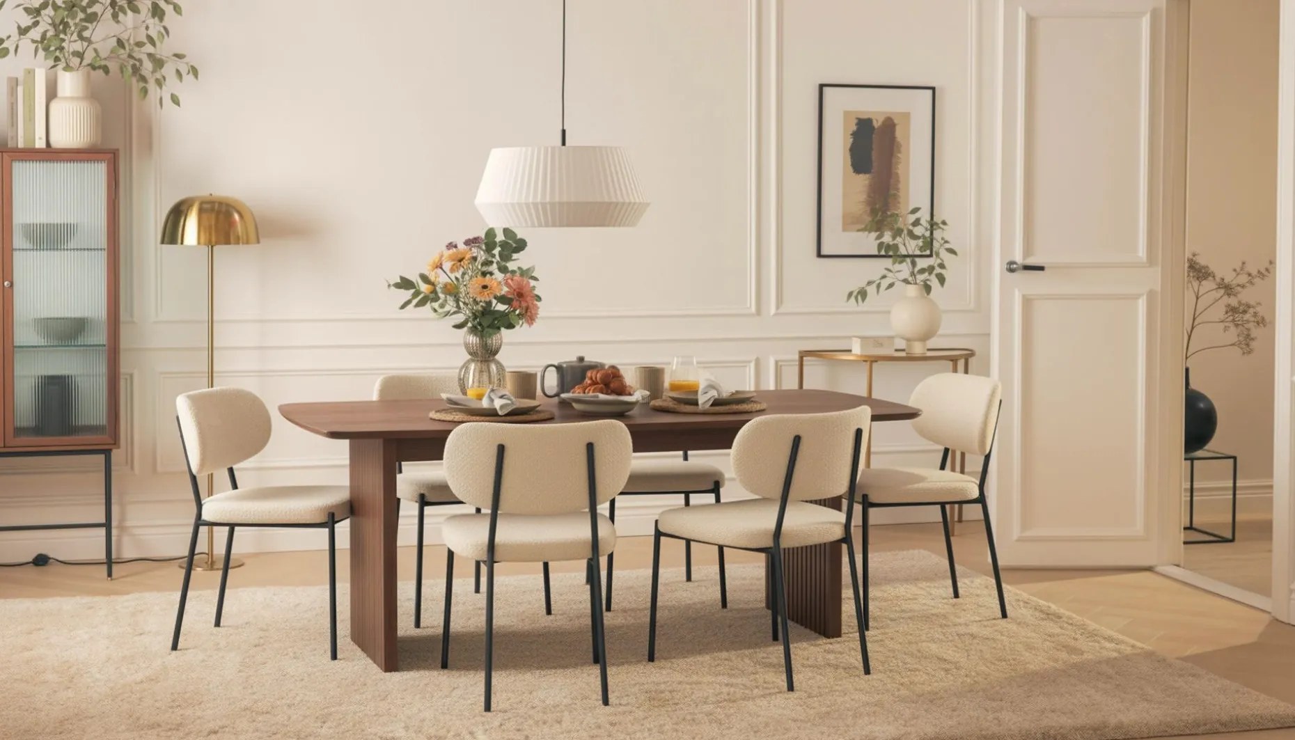 Richeto Spisebord Røkt Eik 240 cm