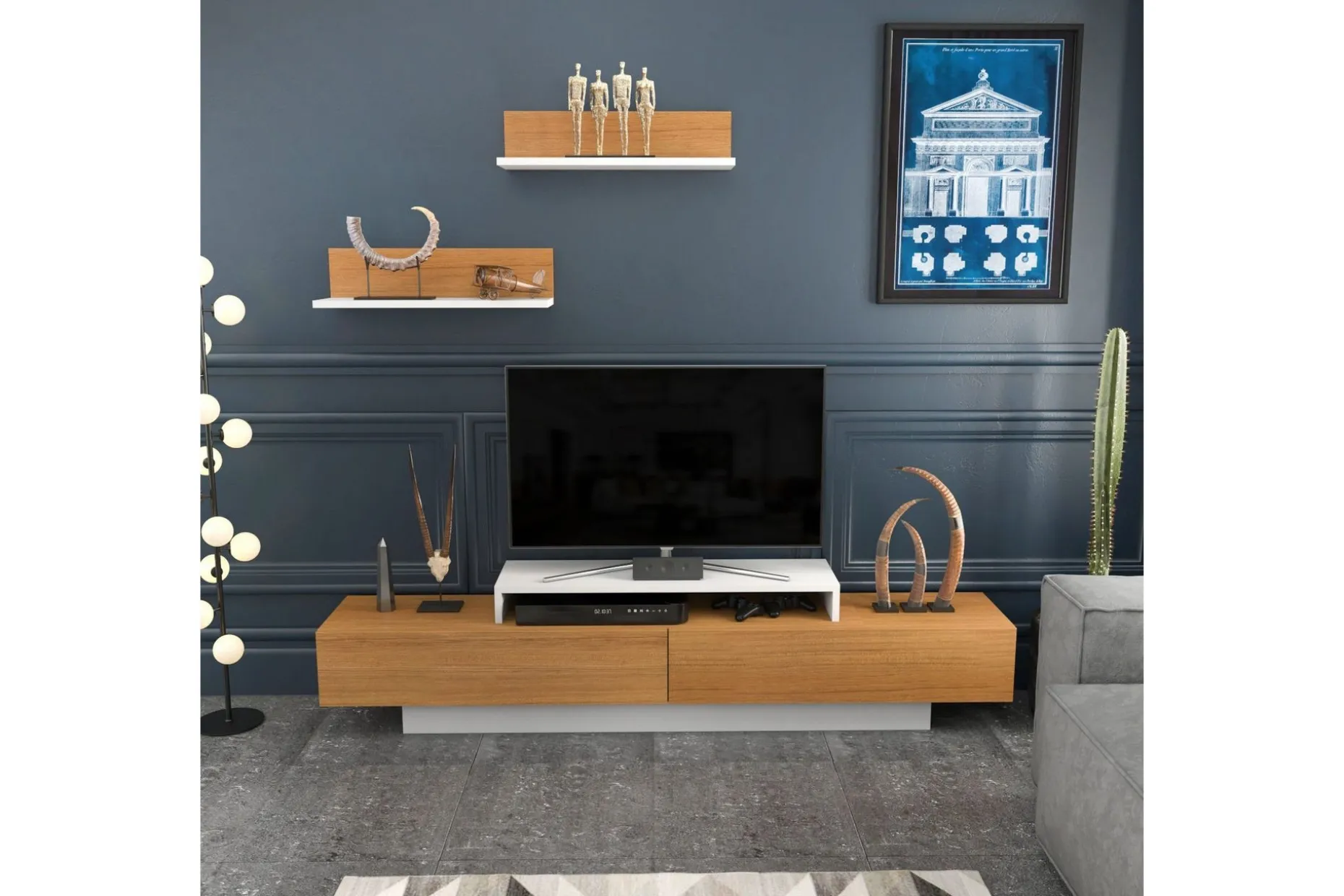 Rinorea Tv-møbelsett 180x40 cm
