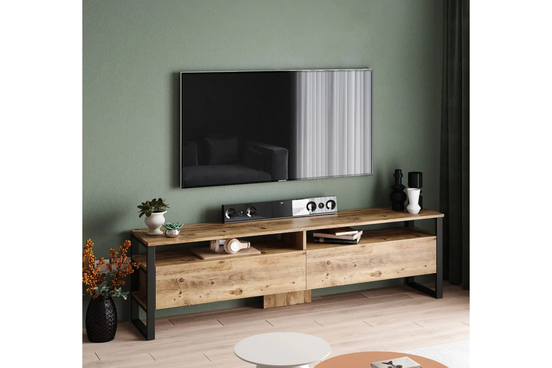 Rinorea Tv-møbelsett 180x56 cm