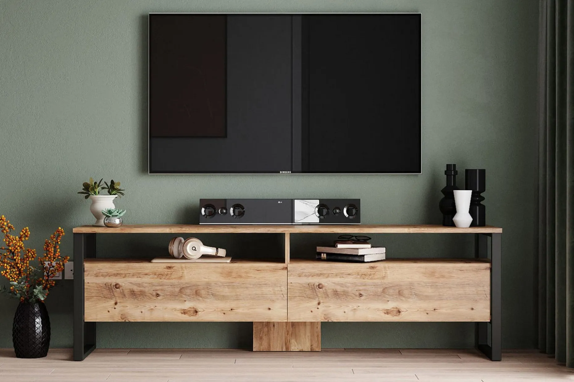Rinorea Tv-møbelsett 180x56 cm