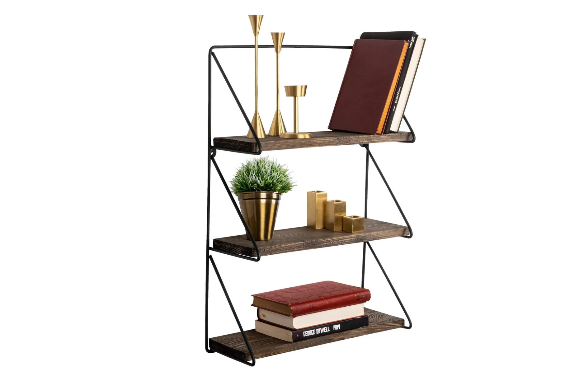 Rinorea Vegghylle 60x15 cm 3 Hyller