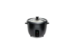 Riskoker Black+Decker 1,8L Svart