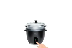 Riskoker Black+Decker 1,8L Svart