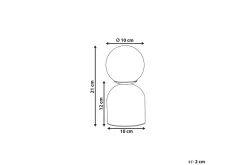 Rizka Bordlampe 21 cm G9