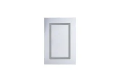 Roconda Skap til Badet 40 cm Speil med LED-belysning