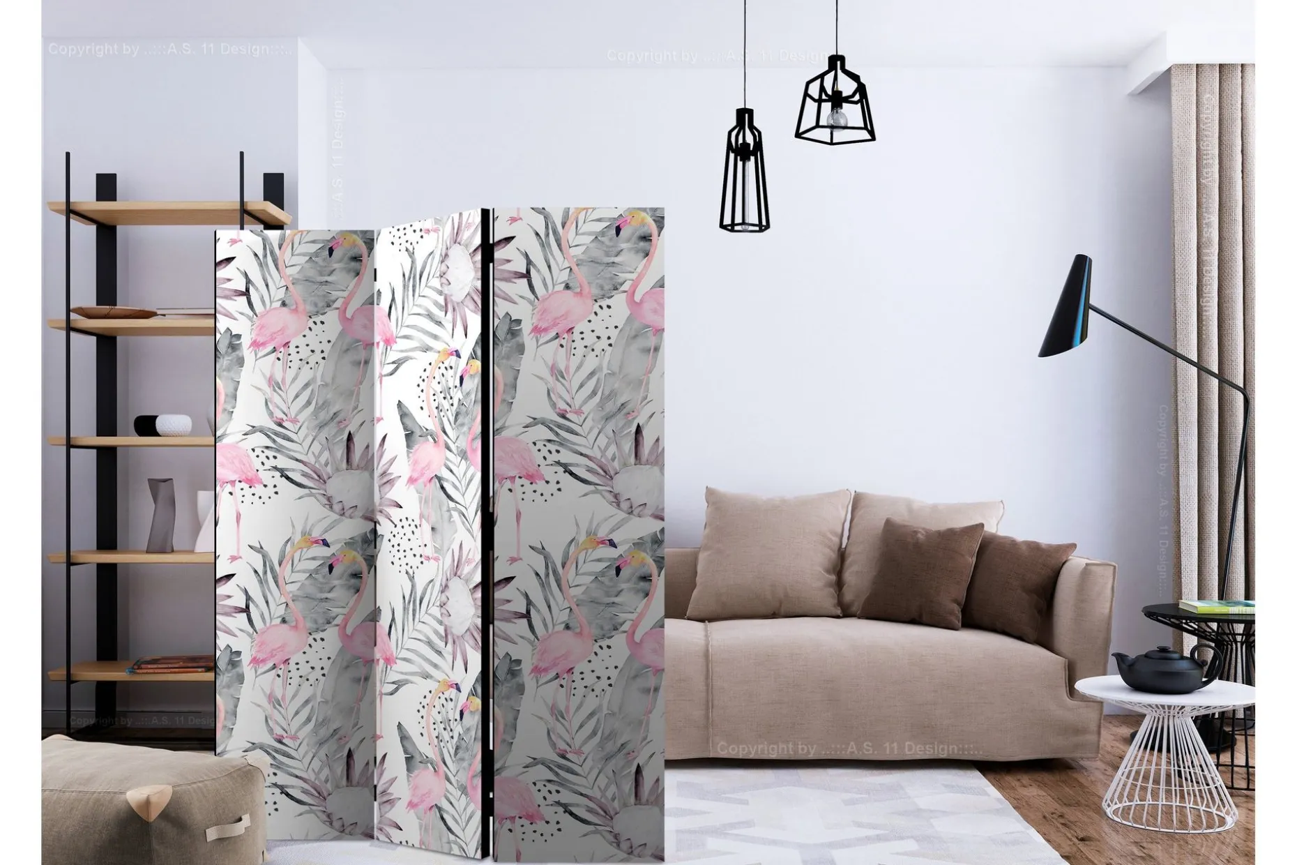 Romdeler Flamingos and Twigs