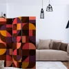 Romdeler Geometric Mosaic Red