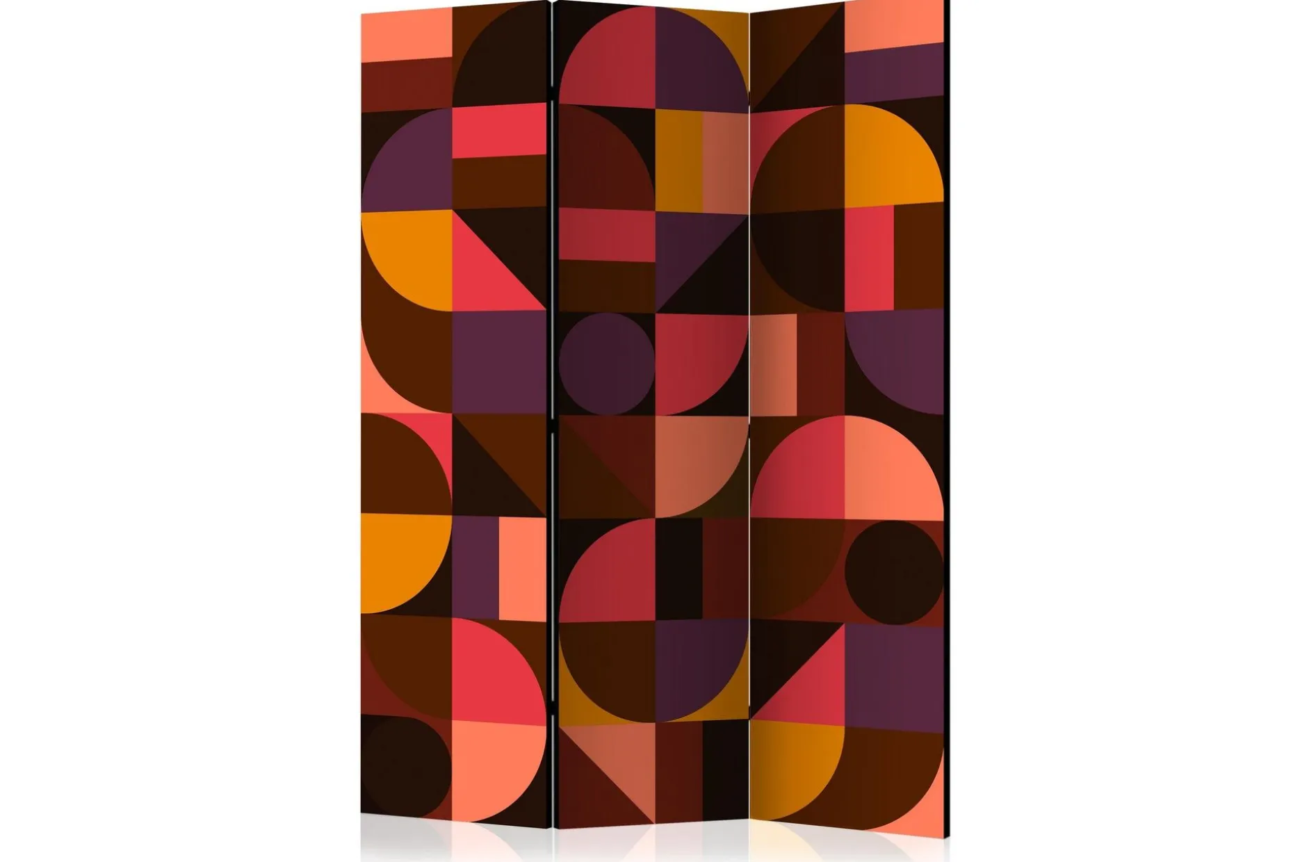 Romdeler Geometric Mosaic Red