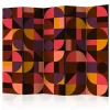 Romdeler Geometric Mosaic Red II