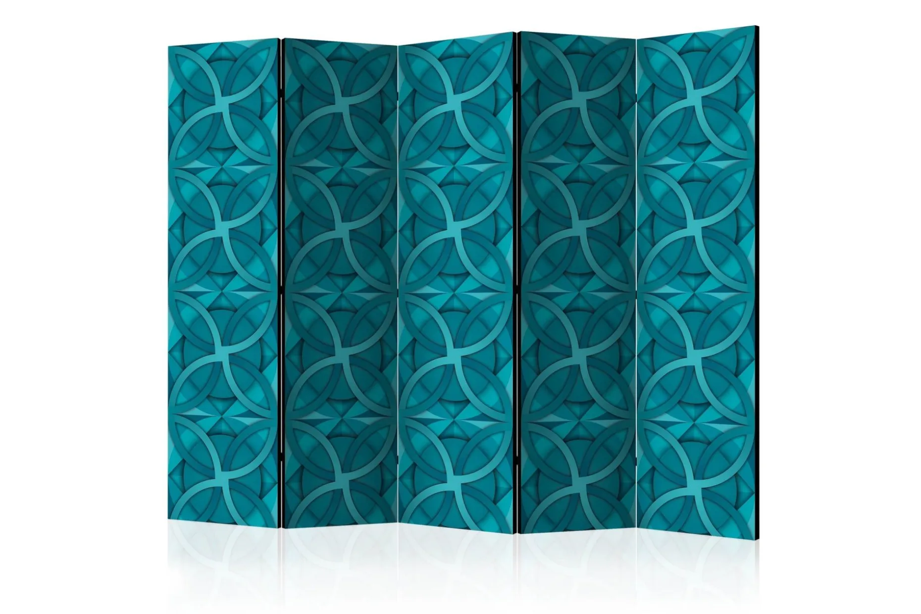 Romdeler Geometric Turquoise II