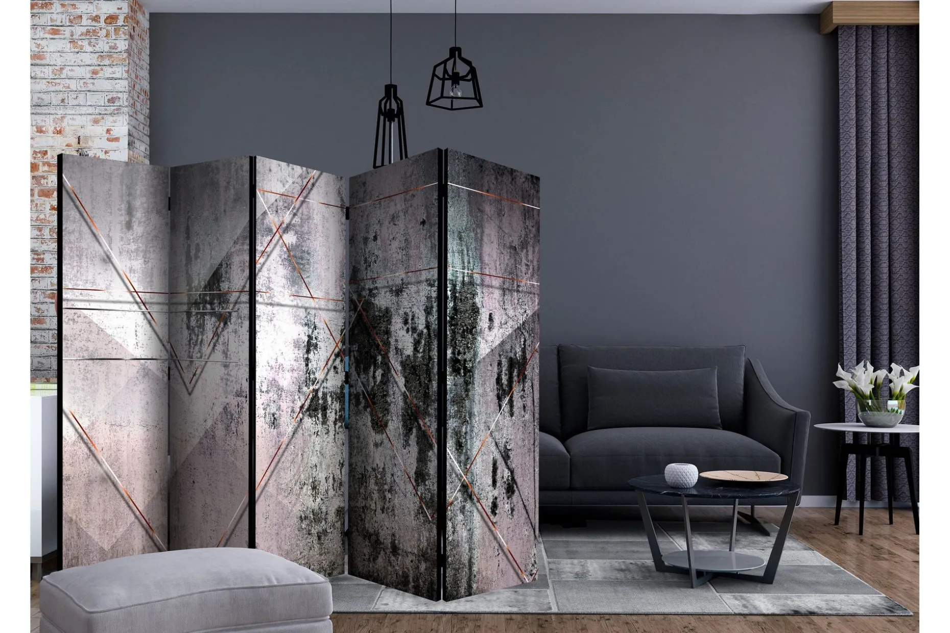 Romdeler Geometric Wall II