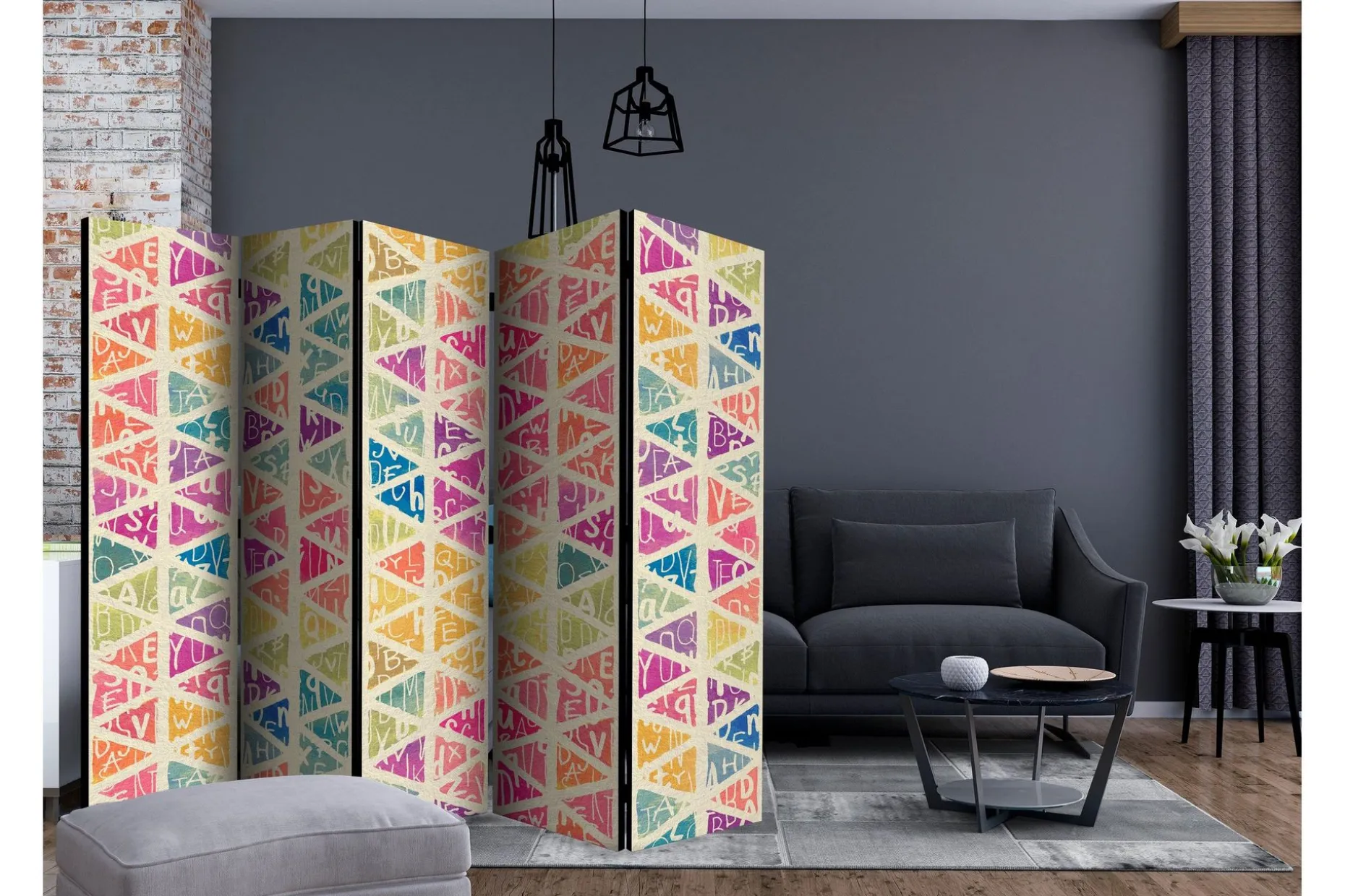 Romdeler Letters and Triangles II