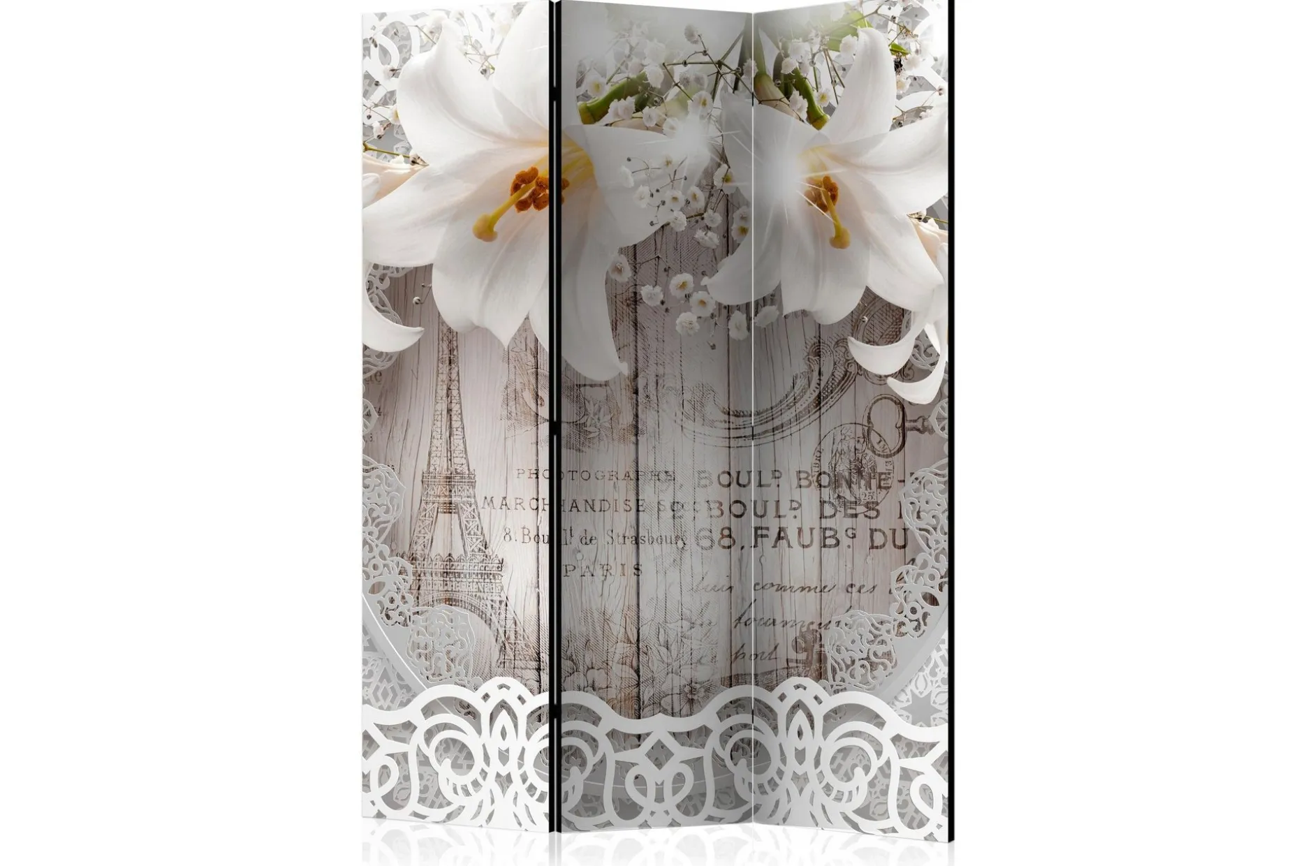 Romdeler Lilies and Quilted Background