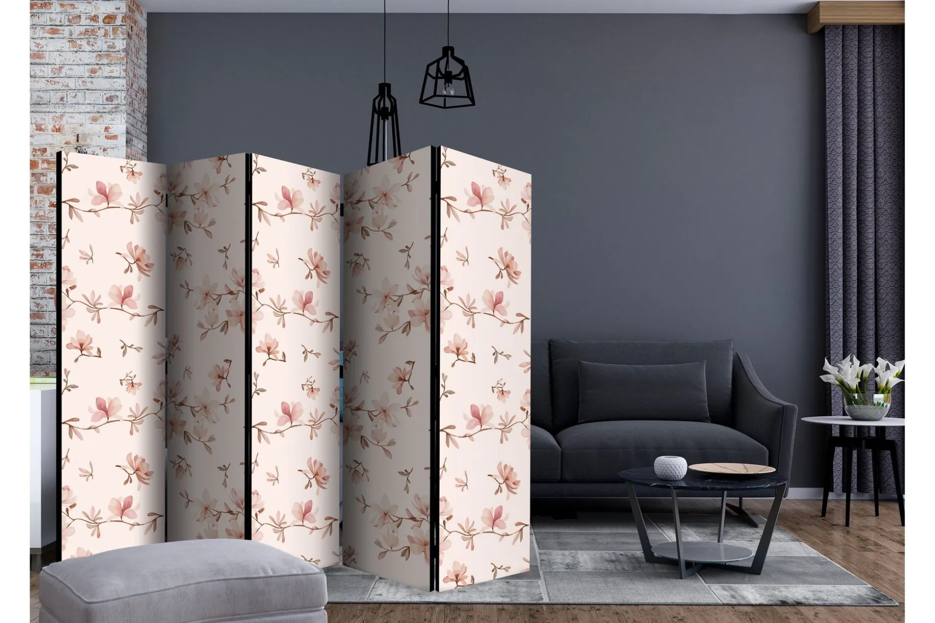 Romdeler Magnolia Kvister II 222x517 cm