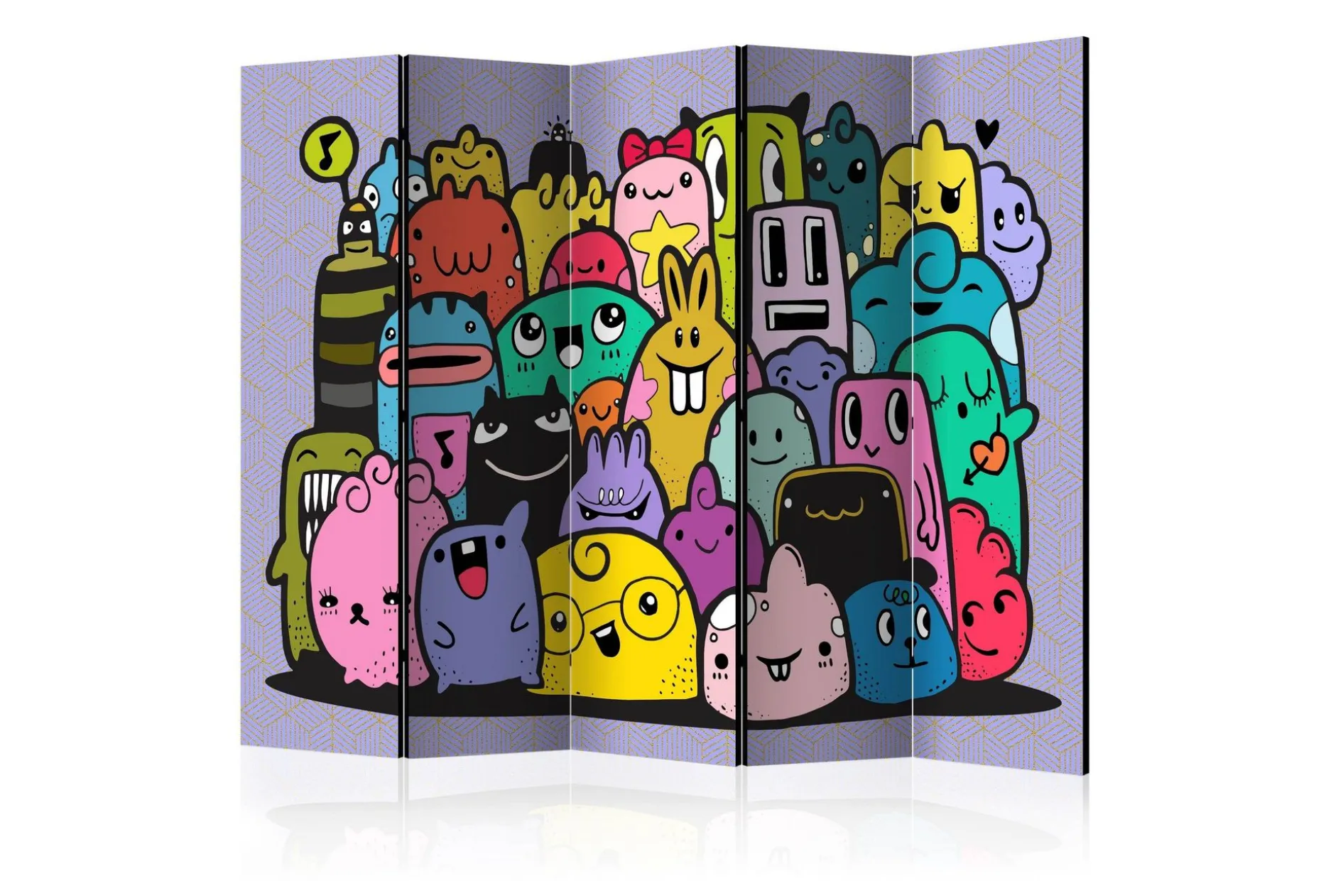 Romdeler Monstre Fra 3. C grad II 222x517 cm