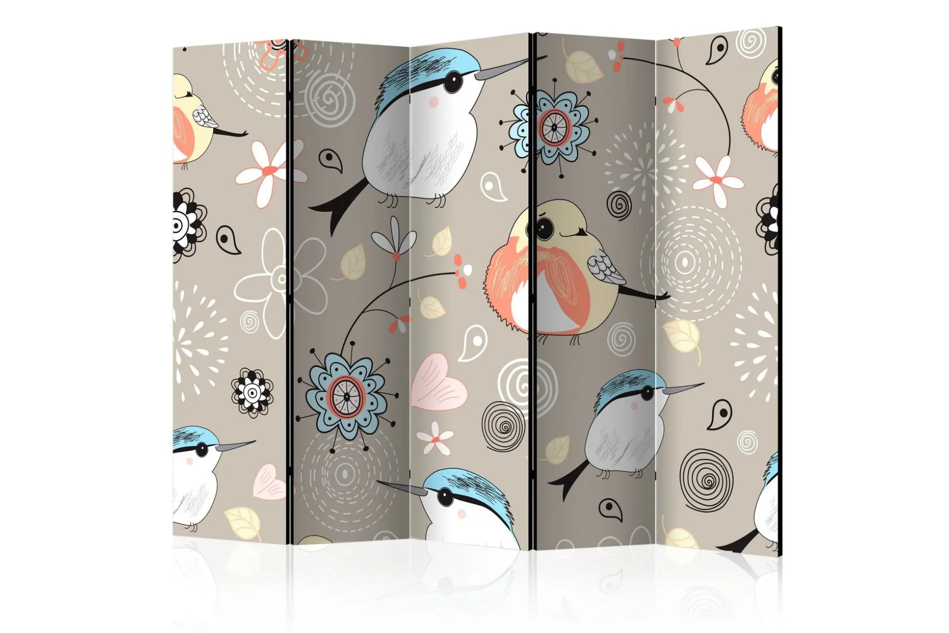 Romdeler Natural Pattern with Birds II