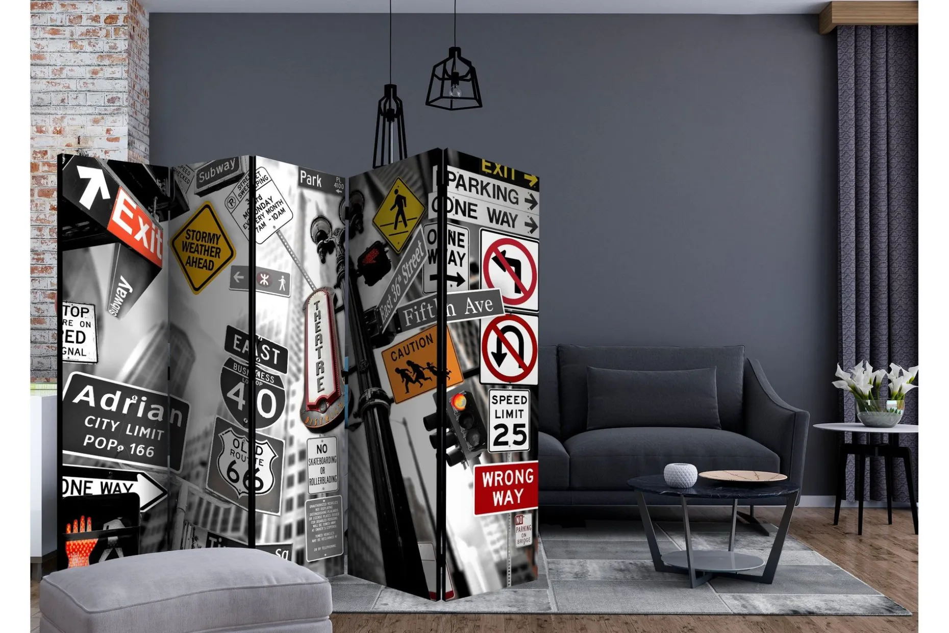 Romdeler New York Signs II