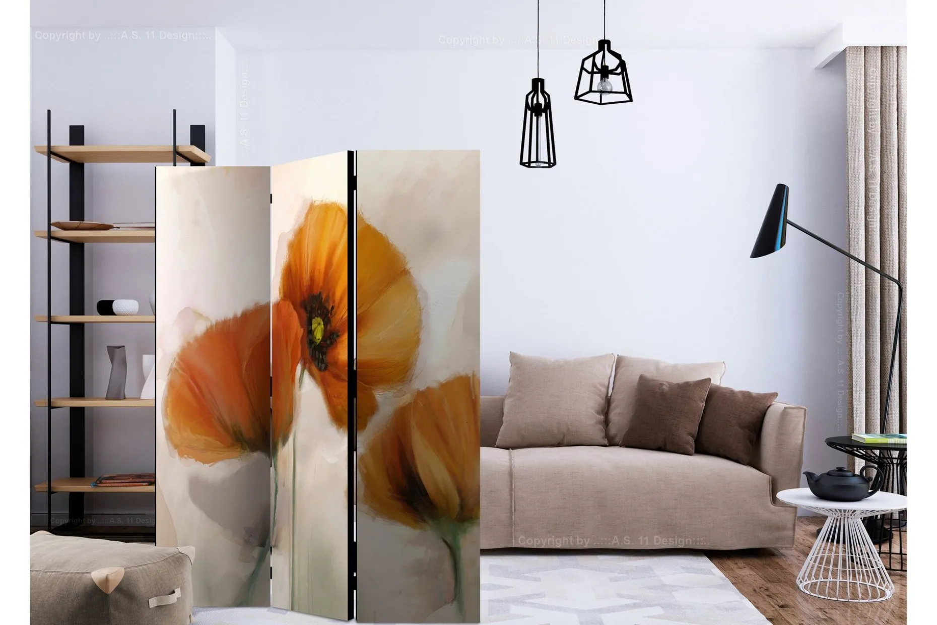 Romdeler Poppies - Vintage