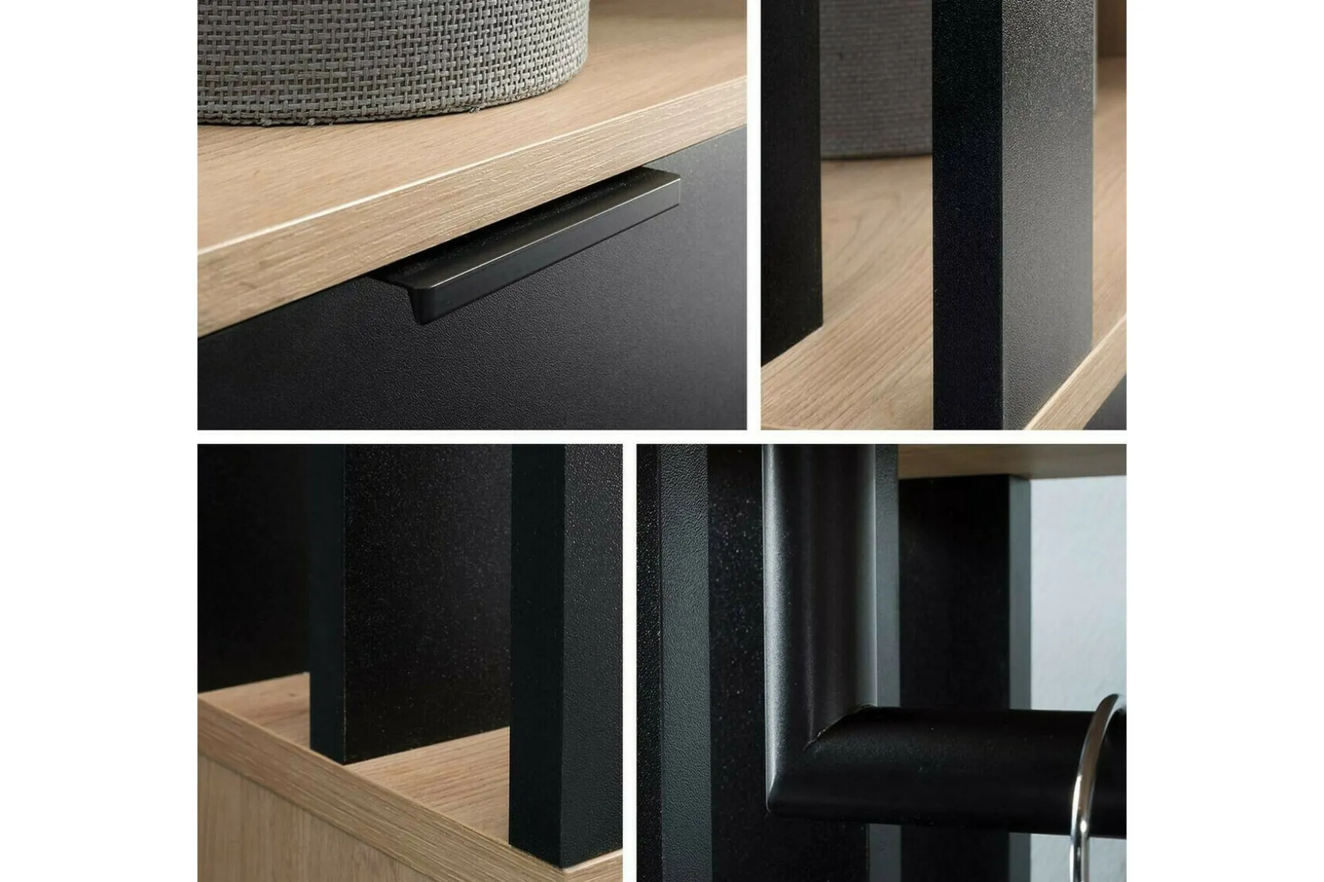 Rosehall Highboard Black