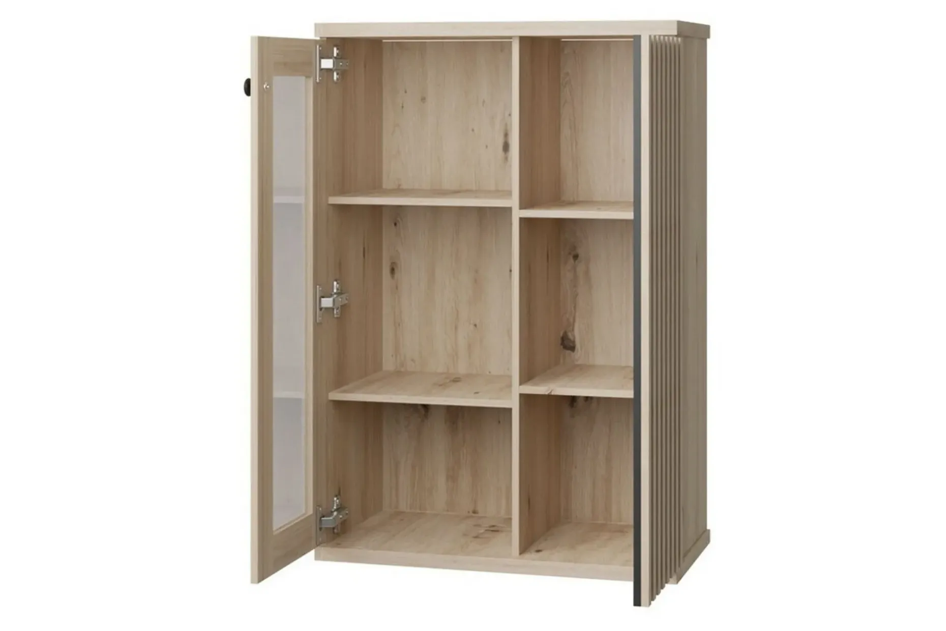 Rosehall Vitrinskåp 132 cm Black