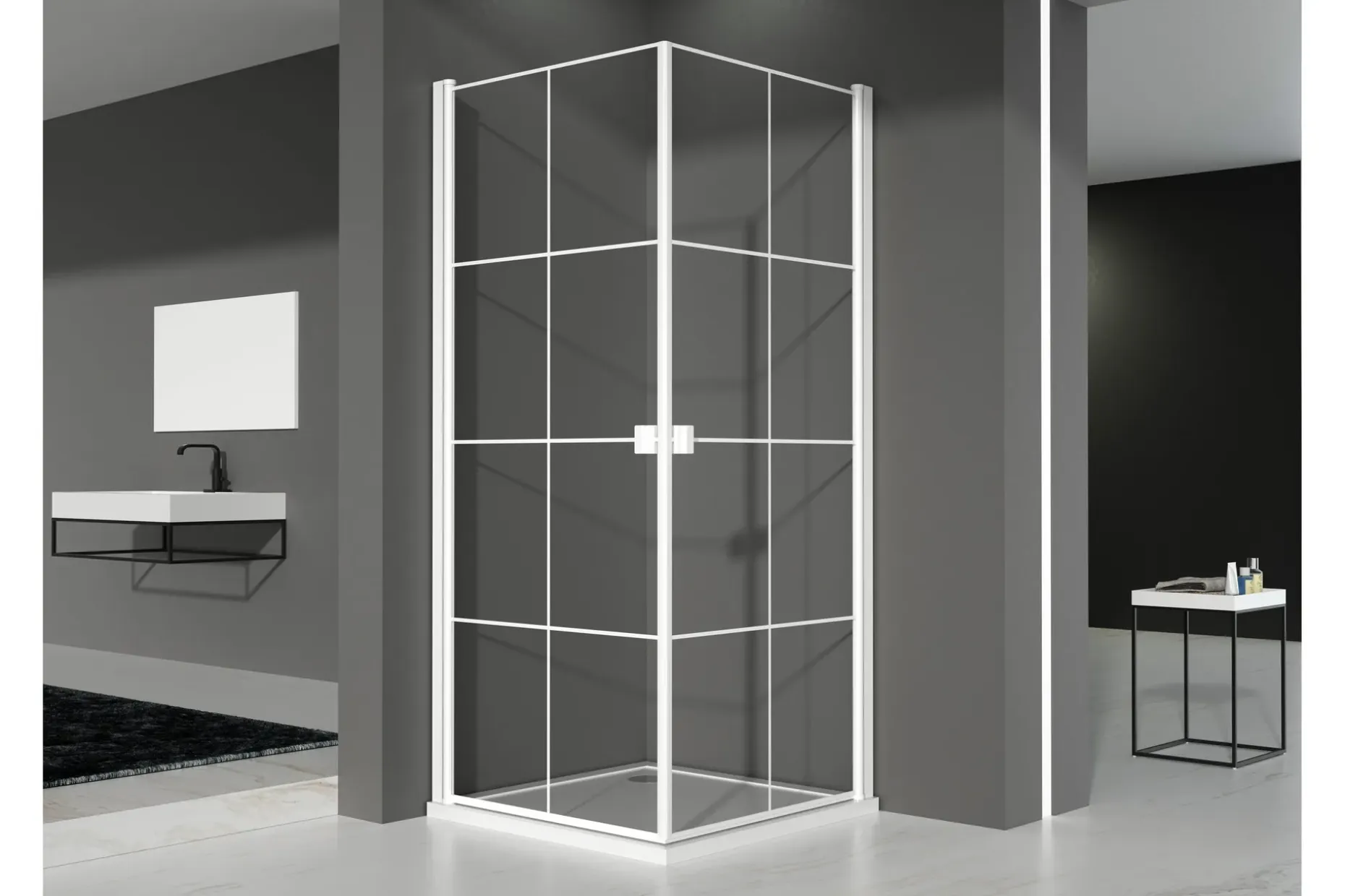 Rosinedal Dusjvegg 90x200 cm