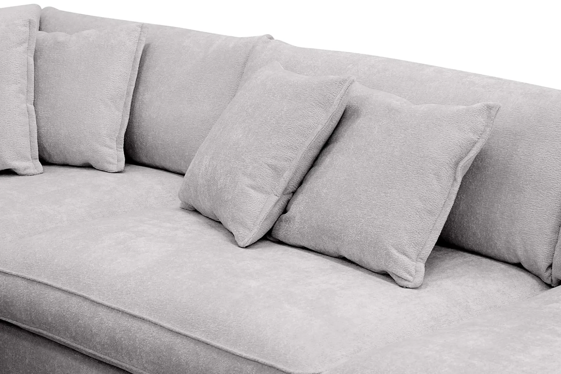 Rossita Lyx 4-seter Ekstra dyp Sofa med Sjeselong Venstre