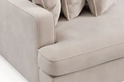 Rossita Lyx 4-seters Ekstra Dyp Sofa i Fløyel