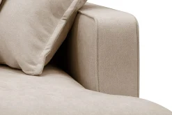 Rossita Lyx 5-seters høyrevendt U-formet ekstra dyp sofa med divan og sjeselong i stoff