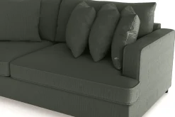 Rossita 4-seters Dyp Sofa i Kordfløyel