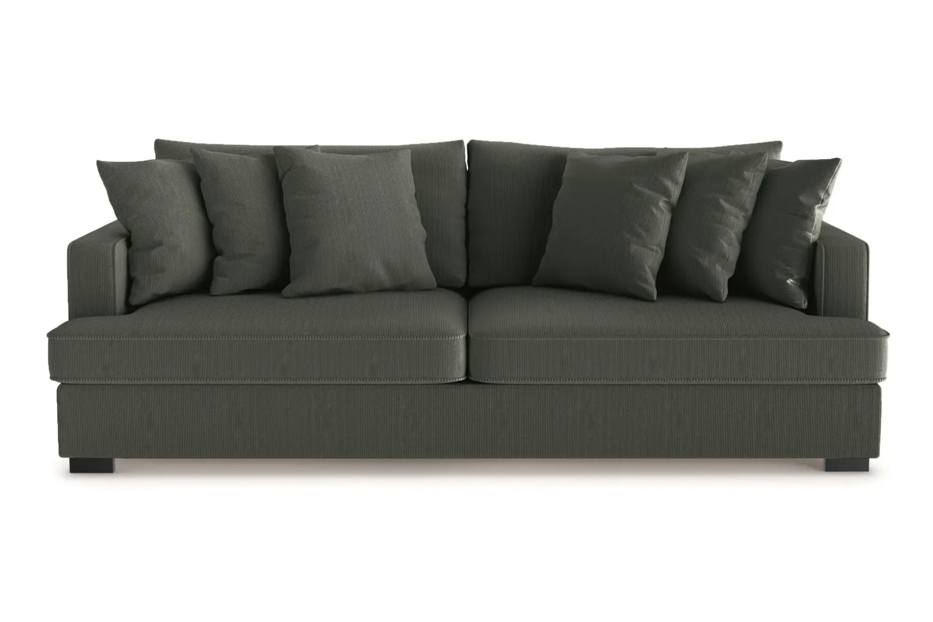Rossita 4-seters Dyp Sofa i Kordfløyel
