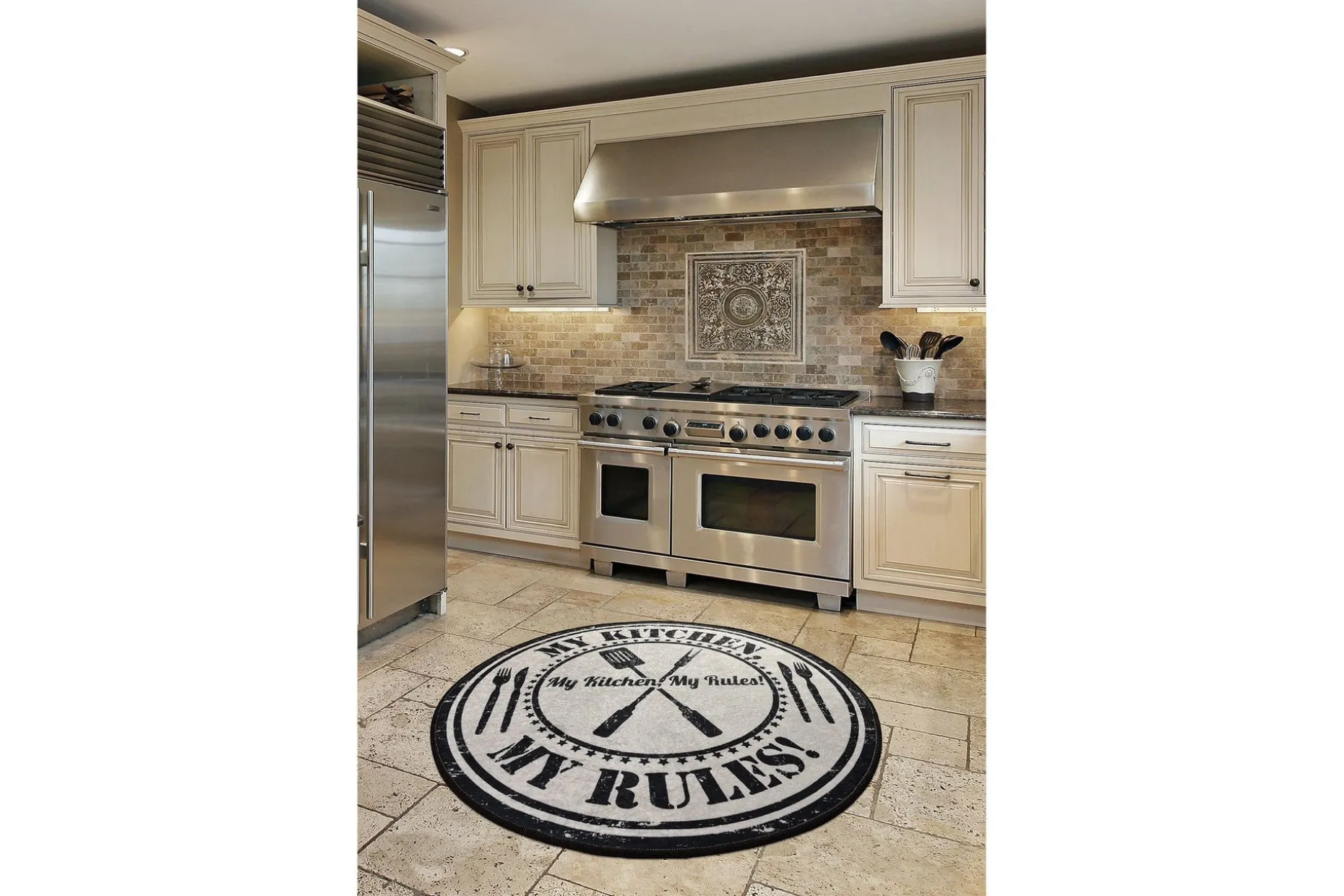 Round Matte My Kitchen (140)