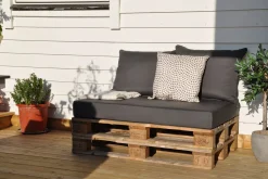 Royal Palle Sittepute 120x80 cm Vannavstøtende Svart