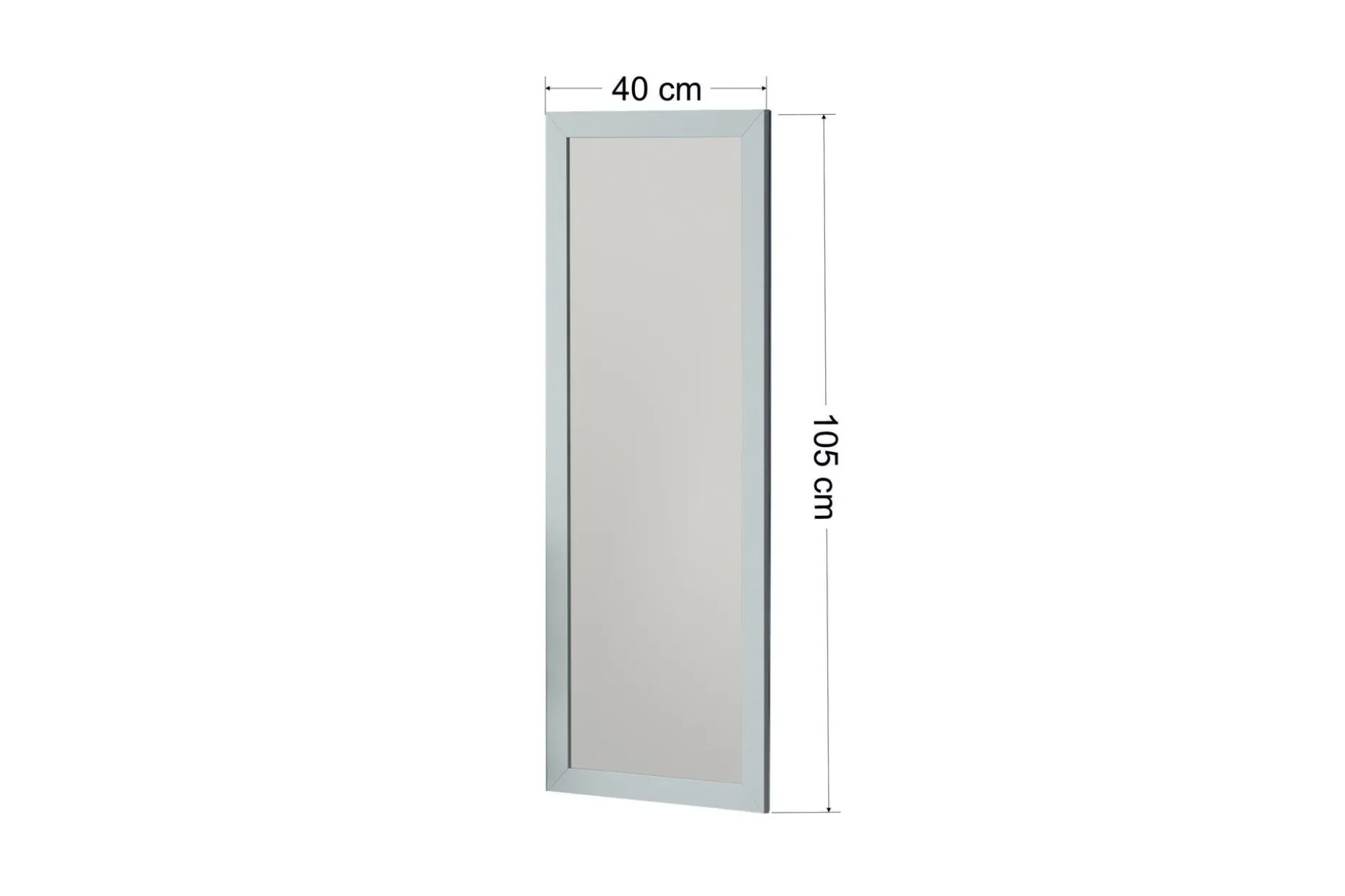 Rubo Speil 40 cm Rektangulær